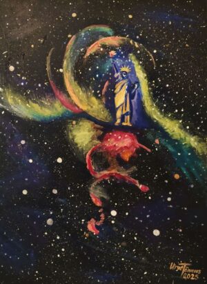 Freedom in the Nebula – canvas print