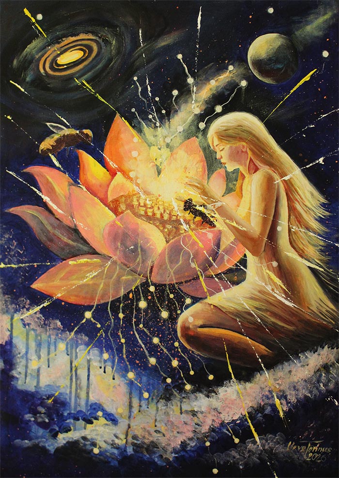 The Blossom of Consciousness in the Universe